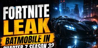 Fortnite Leak Teases Batman’s Legendary Batmobile for Chapter 7 Season 3