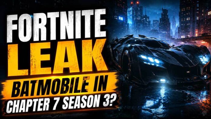 Fortnite Leak Teases Batman’s Legendary Batmobile for Chapter 7 Season 3