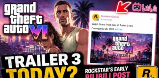 GTA 6 Trailer 3 Today