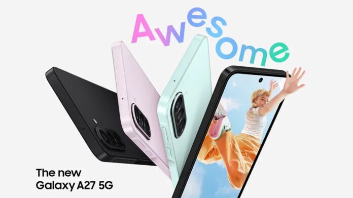 Galaxy A27 Launched in India