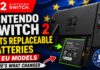 Nintendo Switch 2 Gets Replaceable Batteries in EU Models, Here’s What Changed Nintendo Switch 2 Gets Replaceable Batteries in EU Models