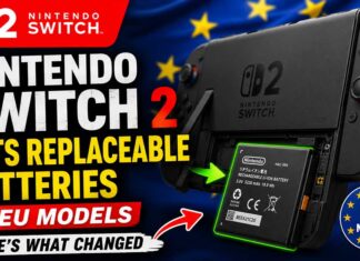 Nintendo Switch 2 Gets Replaceable Batteries in EU Models, Here’s What Changed Nintendo Switch 2 Gets Replaceable Batteries in EU Models