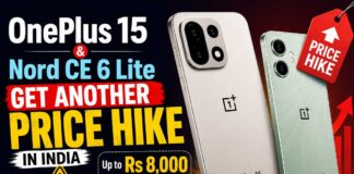 OnePlus 15 and Nord CE 6 Lite Get Another Price Hike in India, Up to Rs 8,000 Costlier