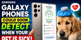Samsung Galaxy Phones Could Soon Detect When Your Pet Is Sick