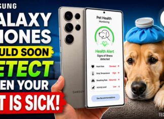 Samsung Galaxy Phones Could Soon Detect When Your Pet Is Sick! Samsung Galaxy Phones Could Soon Detect When Your Pet Is Sick