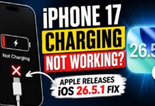 iPhone 17 Charging Not Working? Apple Releases iOS 26.5.1 Fix iPhone 17 Charging Not Working Apple Releases iOS 26.5.1 Fix