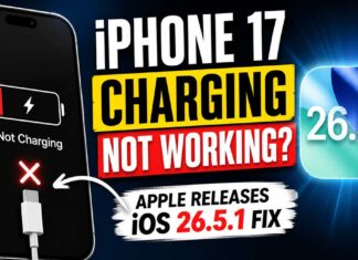 iPhone 17 Charging Not Working? Apple Releases iOS 26.5.1 Fix iPhone 17 Charging Not Working Apple Releases iOS 26.5.1 Fix