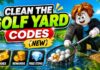 Clean the Golf Yard Codes (July 2026): All New Working Codes With Free Rewards Clean the Golf Yard Codes (NEW)
