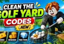 Clean the Golf Yard Codes (NEW)