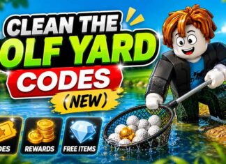Clean the Golf Yard Codes (NEW)