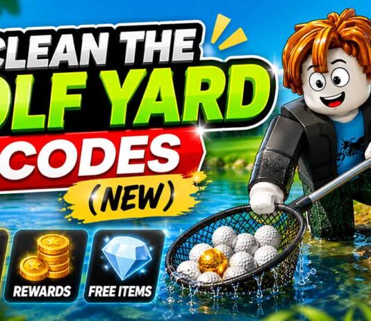 Clean the Golf Yard Codes (NEW)
