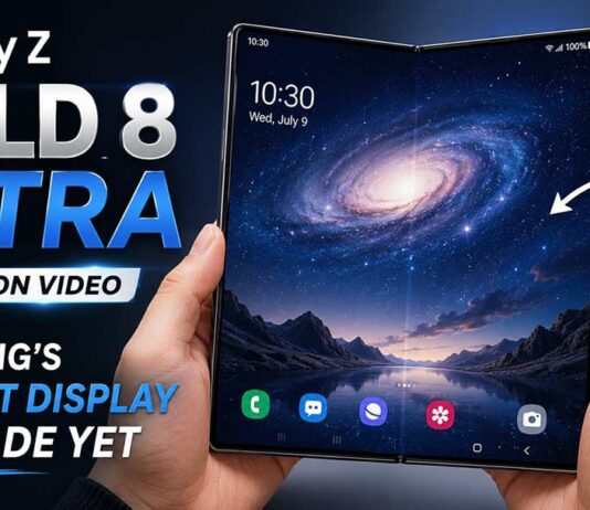 Galaxy Z Fold 8 Ultra Hands-on Video Reveals
