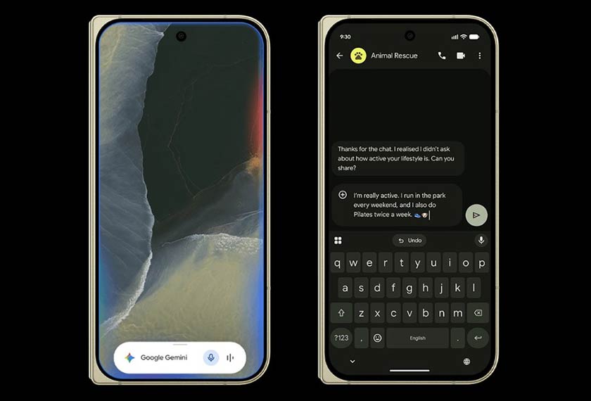 Google Pixel 11 Pro Fold Leaked Marketing Images Reveal Pixel Glow Feature 4 Gemini AI Plays a Major Role