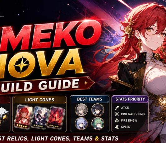 HSR Himeko Nova Build Guide: Best Relics, Light Cones, Teams & Stats HSR Himeko Nova Build Guide