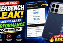 Redmi K100 Geekbench Leak Confirms Flagship-Class Performance Redmi K100 Geekbench Leak