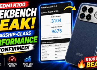 Redmi K100 Geekbench Leak Confirms Flagship-Class Performance Redmi K100 Geekbench Leak