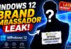Windows 12 Brand Ambassador Leak. Latest Microsoft Rumor!