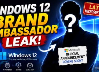 Windows 12 Brand Ambassador Leak. Latest Microsoft Rumor!