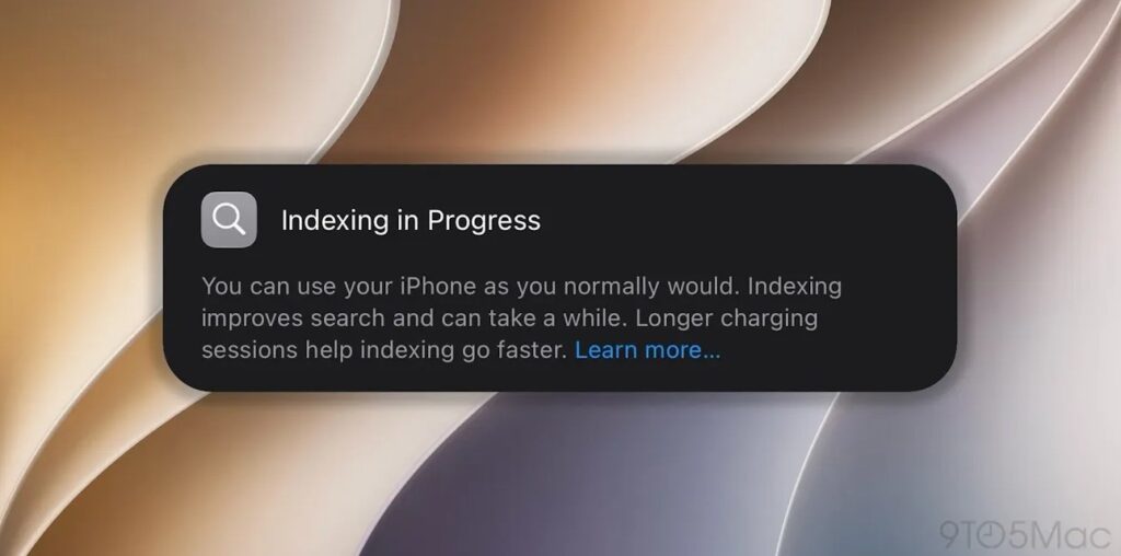 Apple Releases iOS 26.6 Release Candidate to Prepare Eligible iPhones for iOS 27 Launch 2 indexing-progress-ios-27