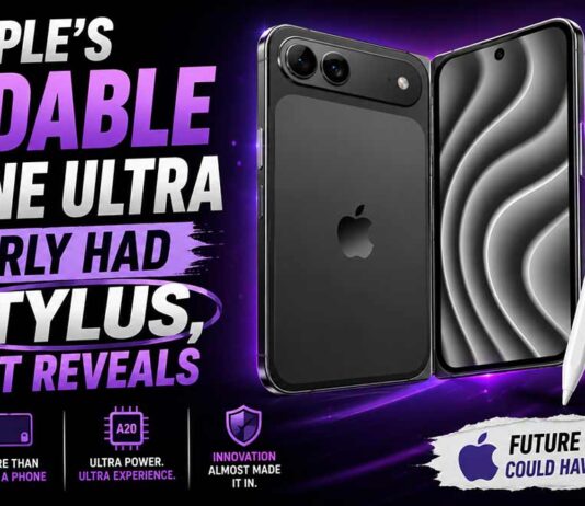 Apple’s Foldable iPhone Ultra Nearly Had a Stylus, Report Reveals Apple’s Foldable iPhone Ultra Nearly Had a Stylus, Report Reveals