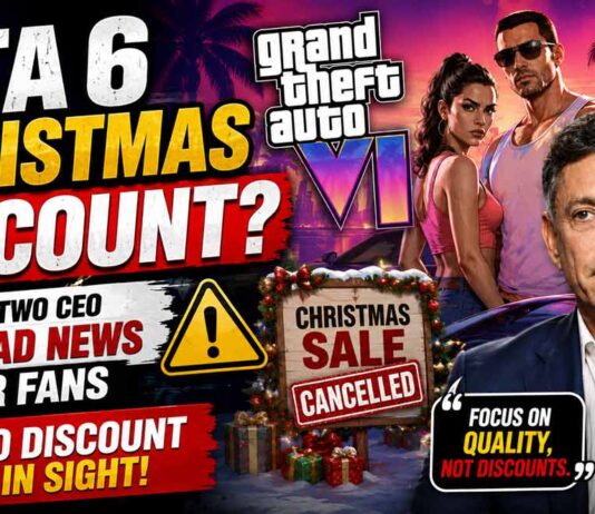 GTA 6 Christmas Discount? Take-Two CEO Has Bad News