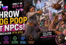 GTA 6 Lets You Throw Dog Poop at NPCs