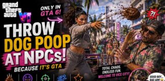 GTA 6 Lets You Throw Dog Poop at NPCs