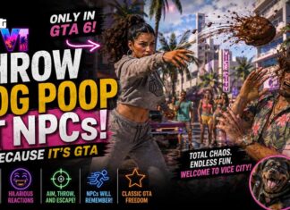 GTA 6 Lets You Throw Dog Poop at NPCs