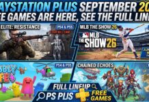 PlayStation Plus September 2026 Free Games Are Here