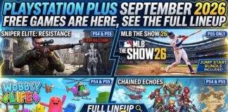 PlayStation Plus September 2026 Free Games Are Here, See the Full Lineup PlayStation Plus September 2026 Free Games Are Here