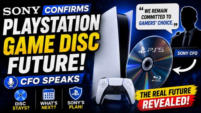 Sony Confirms PlayStation Game Disc Future