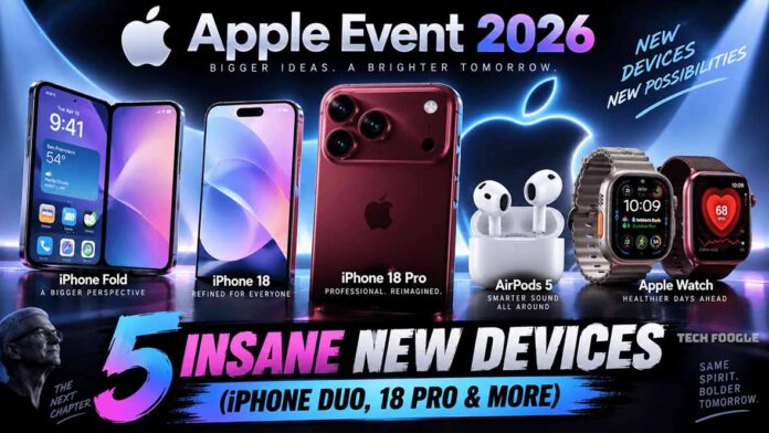 Apple Event 2026: 5 Insane New Devices (iPhone Duo, 18 Pro & More)