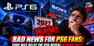 Bad News for PS6 Fans: Sony May Delay the PS6 Reveal Beyond 2027