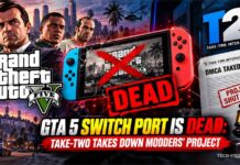 GTA 5 Switch Port Is Dead: Take-Two Takes Down Modders’ Project GTA 5 Switch Port Is Dead: Take-Two Takes Down Modders’ Project