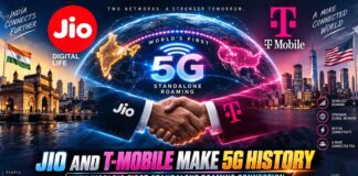 Jio and T-Mobile Make 5G History With World’s First Standalone Roaming Connection 5G SA roaming Jio and T-Mobile Make 5G History With World’s First Standalone Roaming Connection