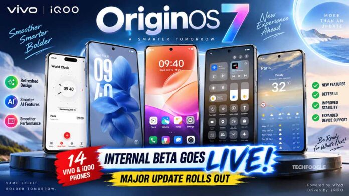 OriginOS 7 Internal Beta Goes LIVE