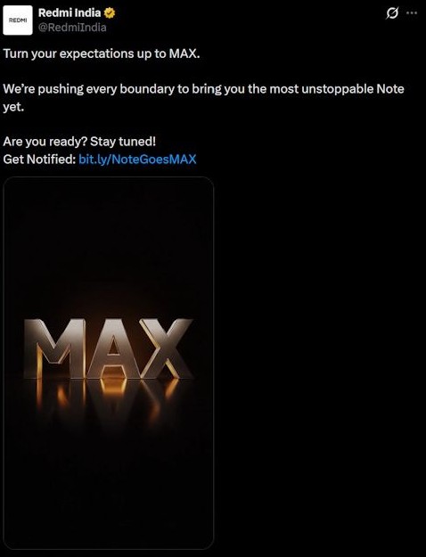 Redmi Note 17 Pro Max Launch Teased