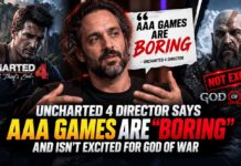 Uncharted 4 Director Says AAA Games Are “Boring” and Isn’t Excited for God of War Laufey Uncharted 4 Director Says AAA Games Are “Boring” and Isn’t Excited for God of War
