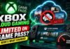 Xbox Just Limited Cloud Gaming on Game Pass