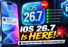 iOS 26.7 Is HERE! 🚨 Apple Just Fixed These BIG iPhone Security Issues