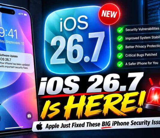 iOS 26.7 Is HERE! 🚨 Apple Just Fixed These BIG iPhone Security Issues