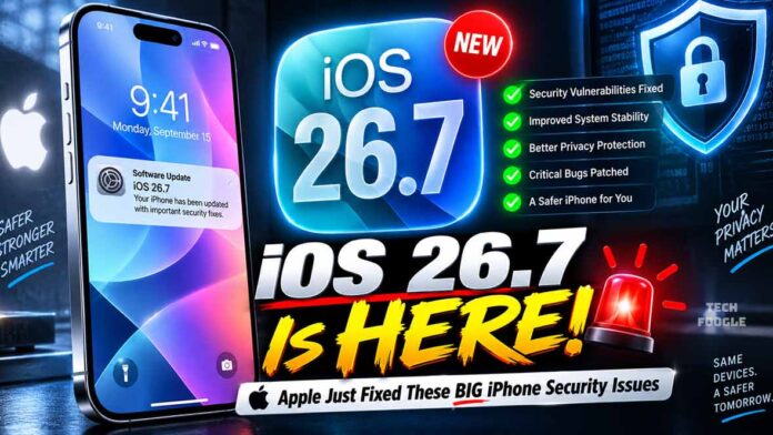 iOS-26.7-Is-HERE iOS 26.7 Is HERE! π¨ Apple Just Fixed These BIG iPhone Security Issues
