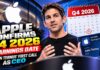 Apple Confirms Q4 2026 Earnings Date: John Ternus’ First Call as CEO Apple Confirms Q4 2026 Earnings Date: John Ternus’ First Call as CEO
