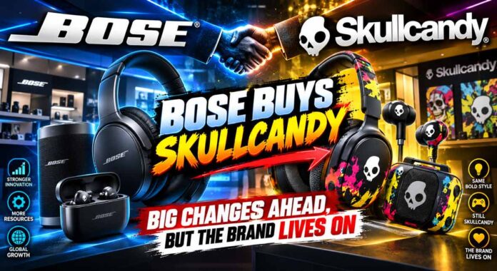 Bose-Buys-Skullcandy Bose Buys Skullcandy